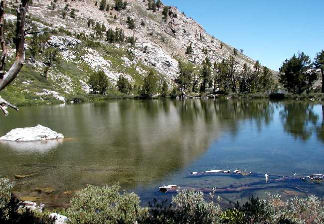 Hidden Lake in the Ruby Mountain Range